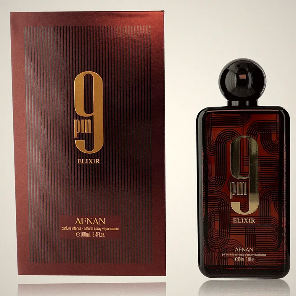 9PM Elixir by Afnan, 3.4 oz Parfum spray for Unisex