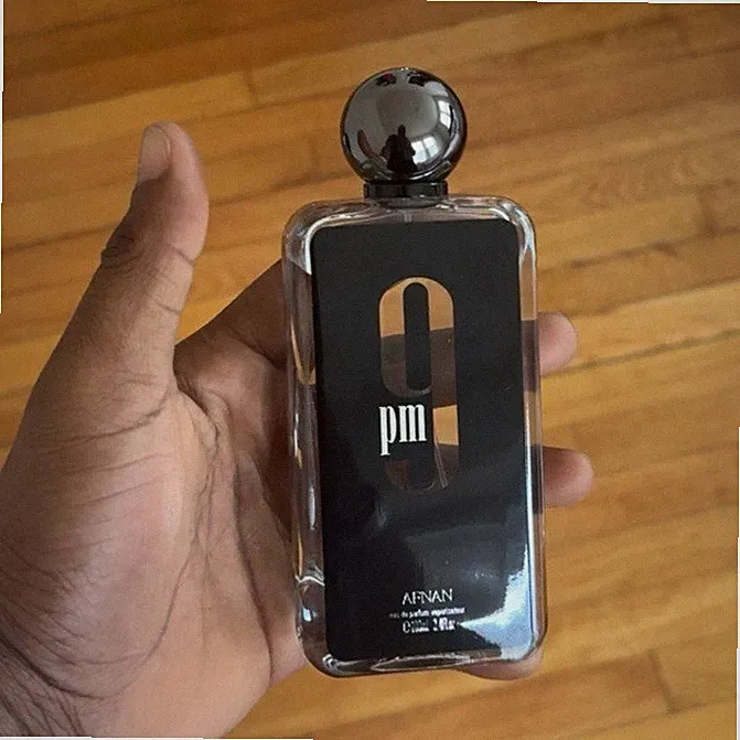Afnan 9 PM Eau de Parfum Spray 100 mL 3.4 fl oz Men's Fragrance
