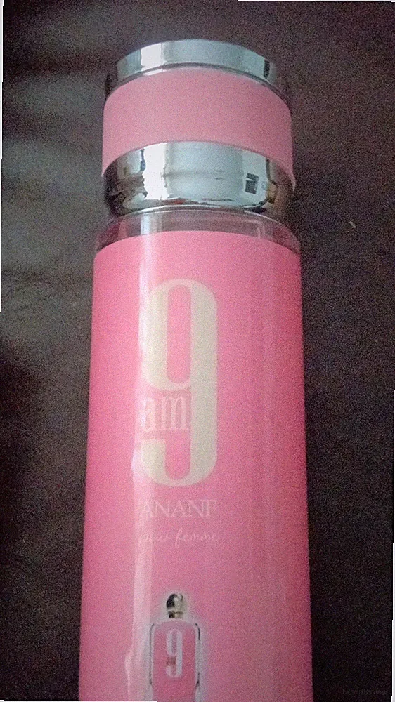 Afnan 9am pour femme Fragrance for Women Pink Fragrance Bottle