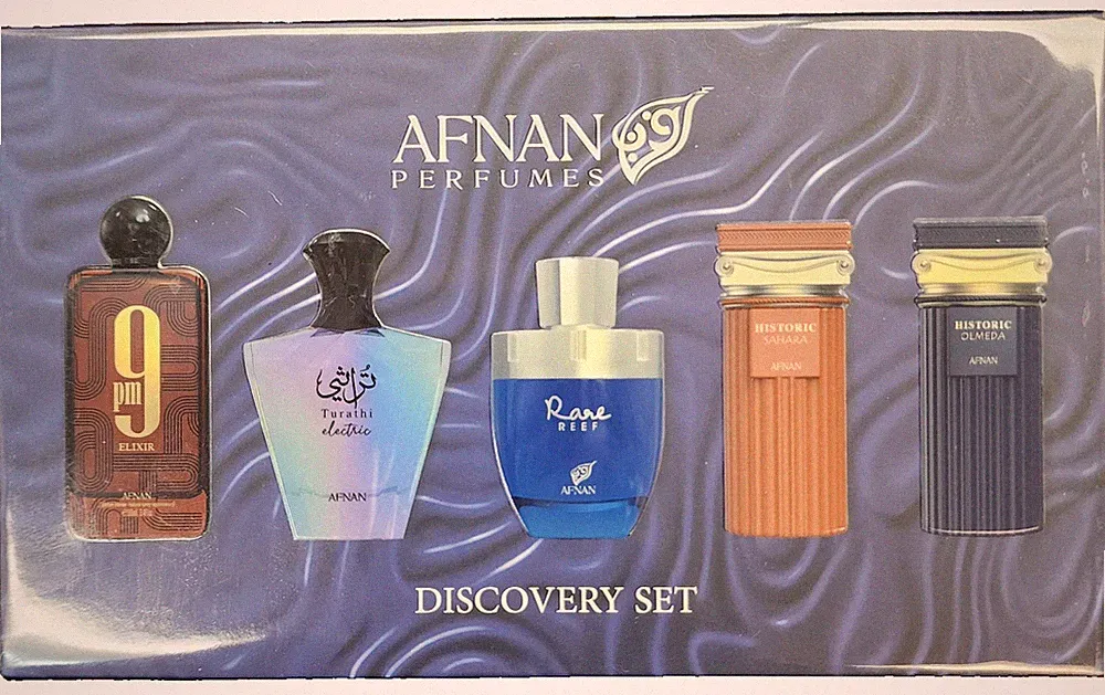 Afnan Men Fragrance Samples Lot - RARE REEF - 9 PM EXLIR and more LQQK