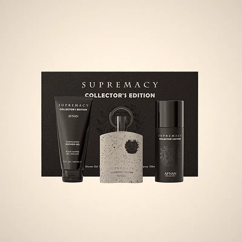Afnan Supremacy Collectors Edition Luxury Perfume Gift Set For Men Eau De