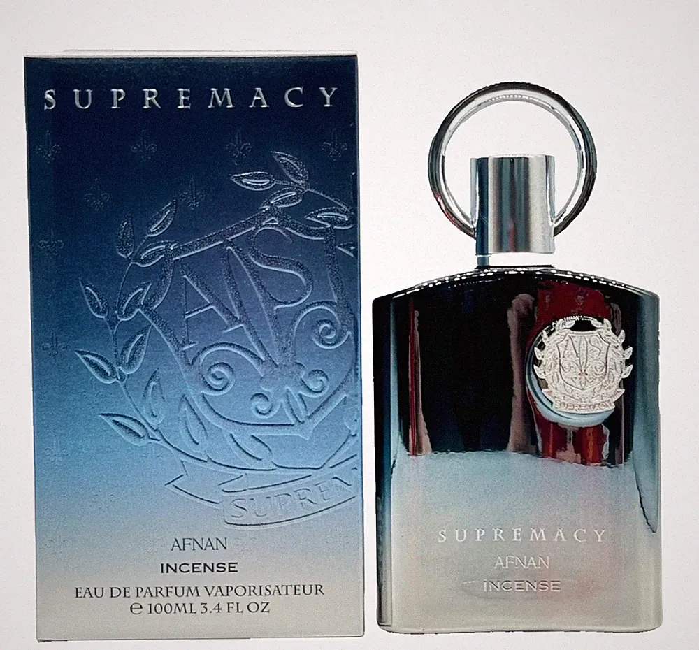 Afnan Supremacy Incense for Men Women 3.4 oz Eau de Parfum Spray 100% AUTHENTIC