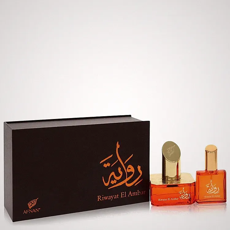 Riwayat El Ambar by Afnan Eau De Parfum Spray + Free .67 oz Travel EDP Spray...