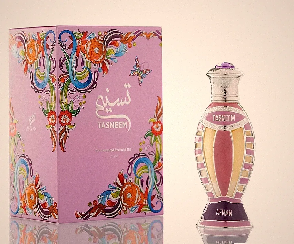 Tasneem Concentrated Oil Perfume by Afnan - 20ml - Unisex Free Shipping